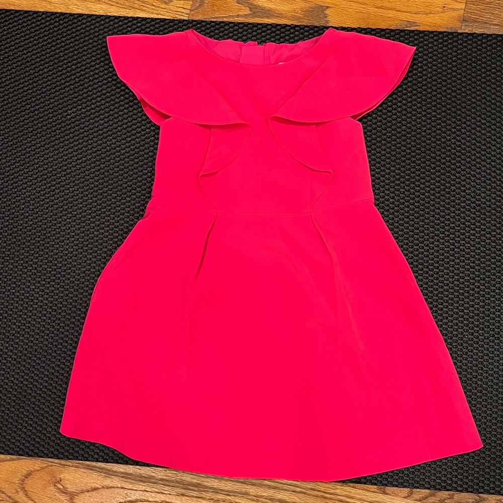 Milly Minis Coral Pink Dress - Size 5/6